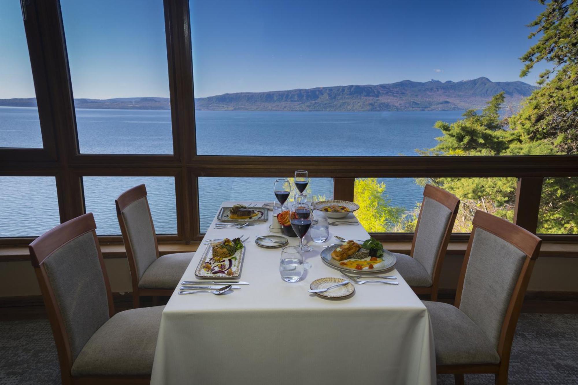 Park Lake Luxury Hotel Pucón Εξωτερικό φωτογραφία Restaurant
