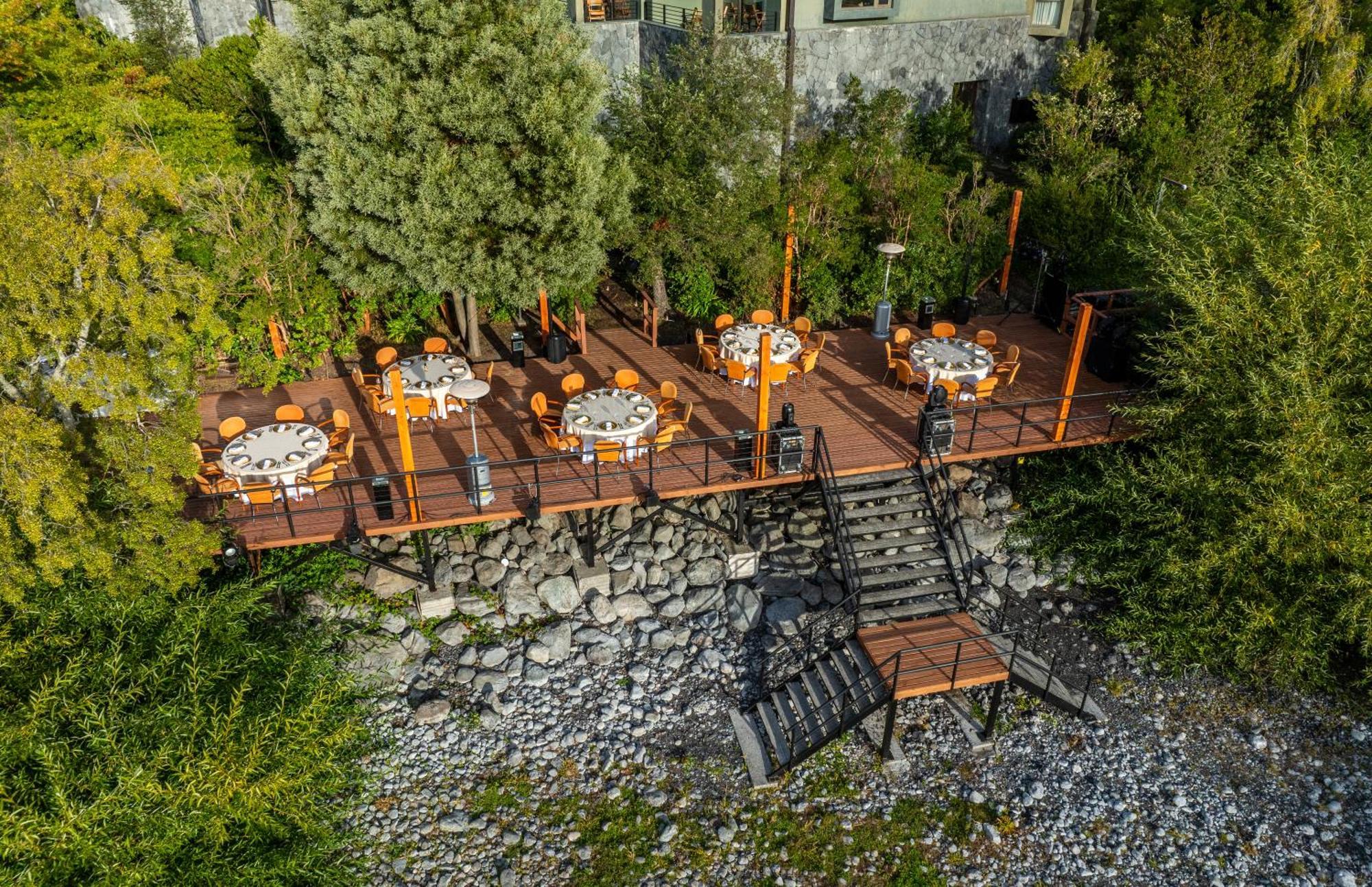 Park Lake Luxury Hotel Pucón Εξωτερικό φωτογραφία The restaurant